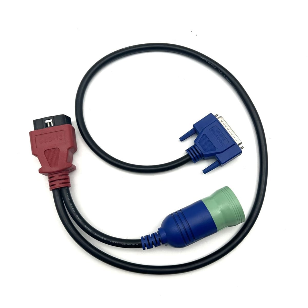 9 Pin + OBD Cable for New Holland CNH DPA5 Electronic Service Tools Agriculture Diagnostic Scanner Tool 3