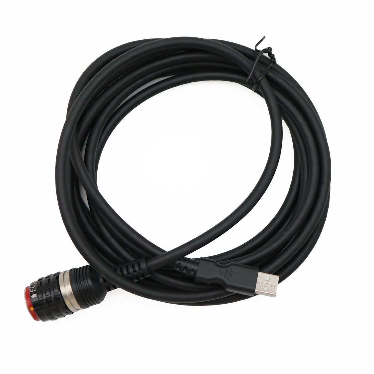 88890305 USB Aviation Plug Test Wire Harness Interface Main Test Cable For VOLVO VocomⅡ Diagnostic Tools Heavy Truck Scanner 5 2d80