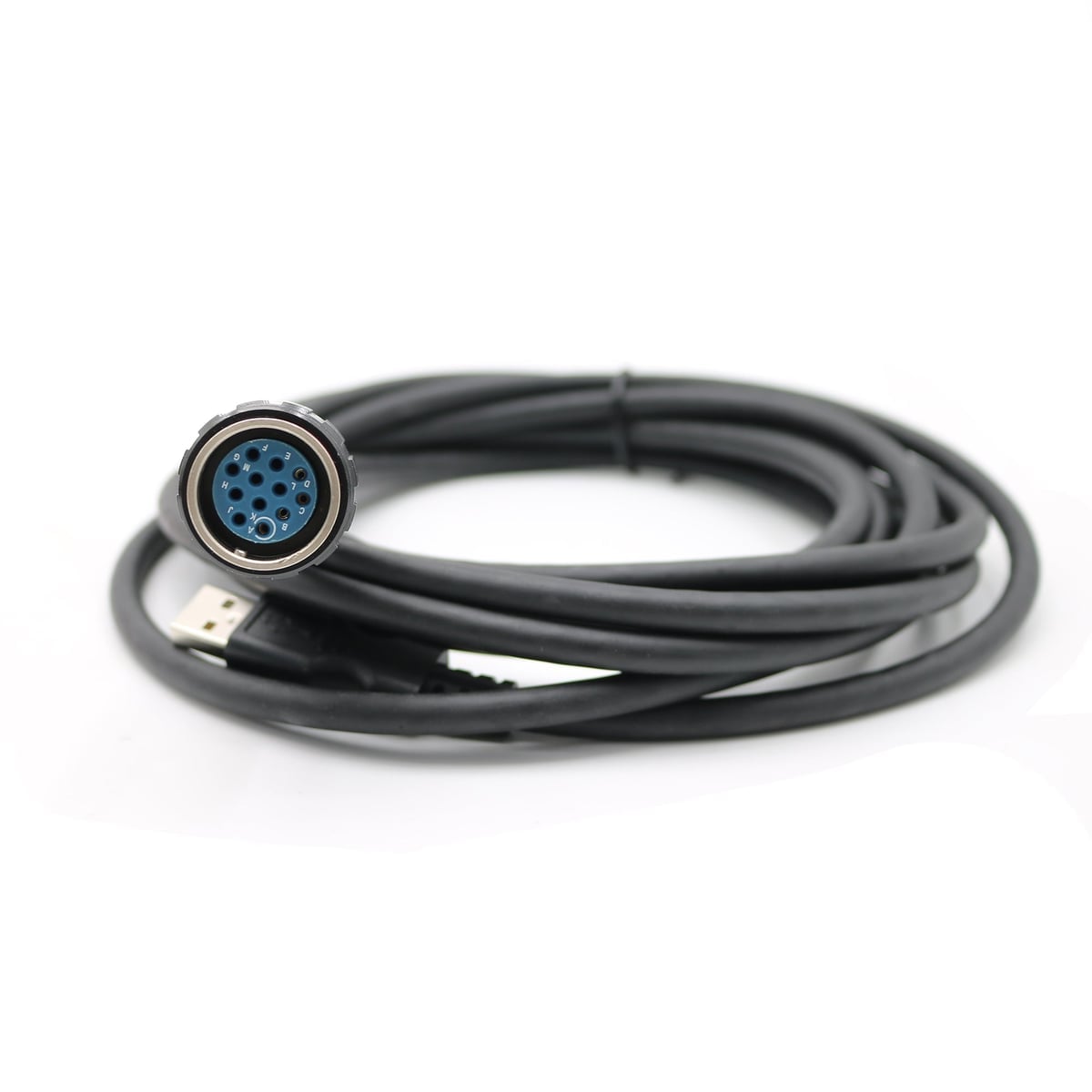 88890305 USB Aviation Plug Test Wire Harness Interface Main Test Cable For VOLVO VocomⅡ Diagnostic Tools Heavy Truck Scanner 7 Bf9b
