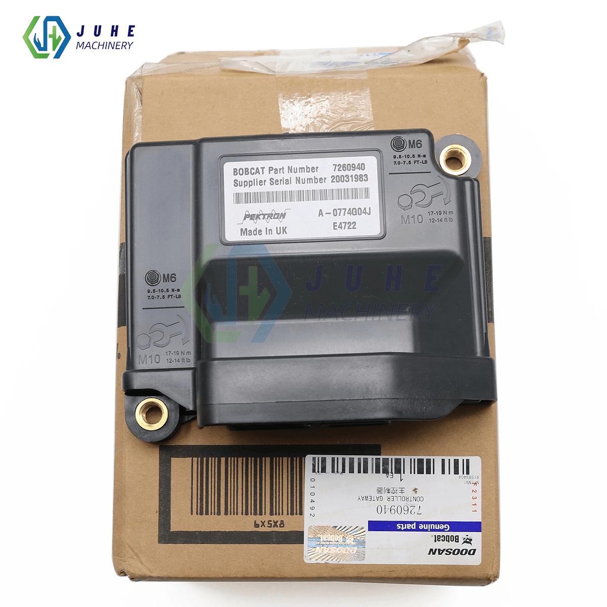 Electronic Control Module 7260940 7024906 for Bobcat Diesel Engine ECU ECM for Bobcat E17 E19 E20 E25 E26 E27 E32 E34 E35 E37 E42 E45 E50 E55 E85 DX17Z DX19